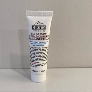 Kiehl's Ultra Body Mega Moisture Squalane Cream 30ml Brand New